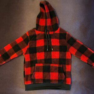 Company Eighty One Buffalo Plaid Fleece Hoodie | Unisex